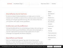 Tablet Screenshot of brandfleck.de